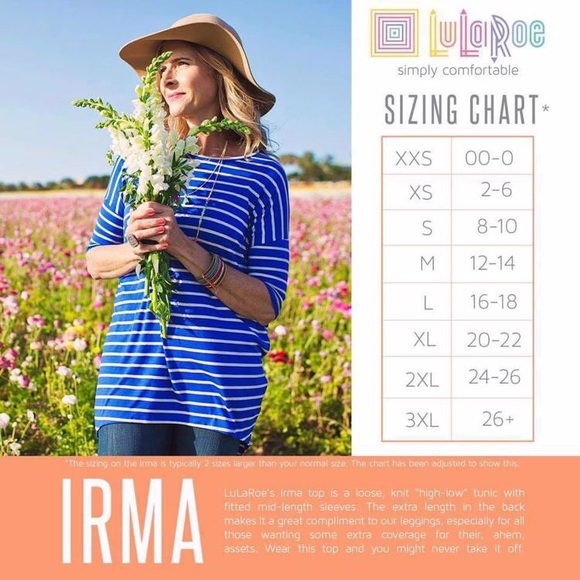 LulaRoe Irma Pink - Picture 6 of 6